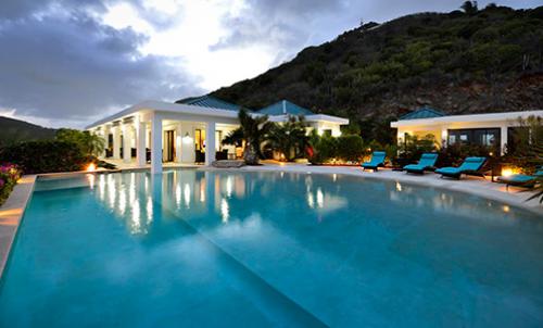 Villa Movina St.Maarten - at night