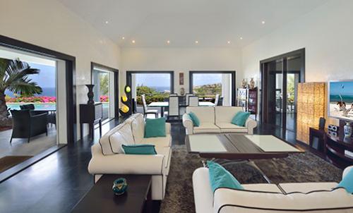 Villa Movina St.Maarten -  Main lounge